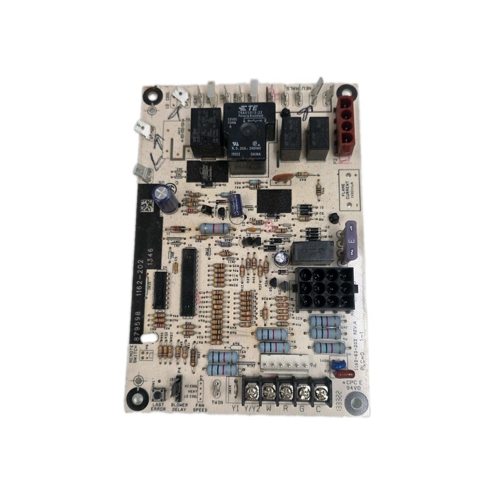 YORK COLEMAN LUXAIRE 1162-202 879598 Furnace Control Circuit Board 1162-83-202